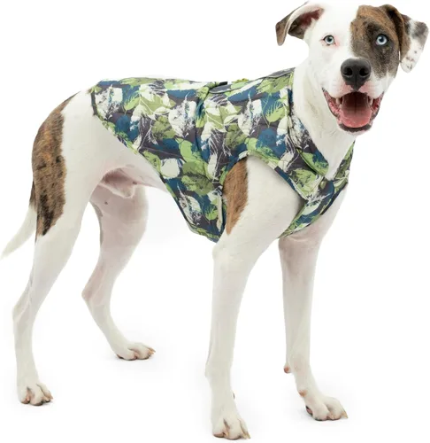 Vista 14 de Kurgo Loft Chaqueta para Perro - Abrigo Acogedor Reversible para Aventuras al Aire Libre - Resistente al Agua - Ajuste Atlético - Tela Lavable a