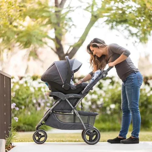 Vista 7 de Baby Trend Skyview Plus - Sistema de viaje para bebé color Bluebell
