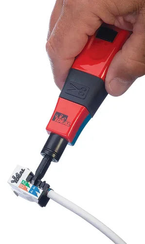 Vista 10 de IDEAL Electrical 89-751WH CAT5e Keystone Modular Jacks, blanco, 10 conectores modulares para conductores CAT5e 22-24 AWG