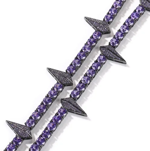 Vista 7 de Collar para hombre, Black Panther Hero - Joyería para hombre, cadena cuadrada de diamantes hip hop, regalo para hombres, niños, cumpleaños, día