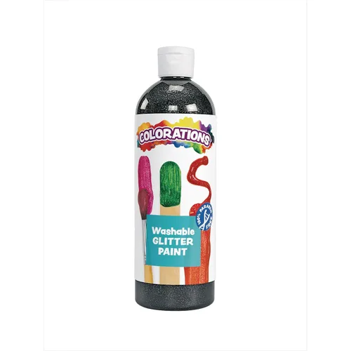 Vista 13 de Colorations Pinturas con purpurina lavables sin parabenos para niños, juego de 11, 16 onzas cada una, no tóxicas y fabricadas en los Estados Unidos.