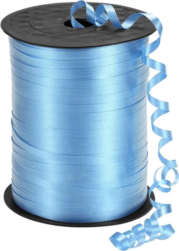 Vista 11 de PATIKIL Cinta rizadora de 500 yardas, cuerda metálica de 3/16 pulgadas para decoración de fiestas, envoltura de regalos, manualidades, azul Azul
