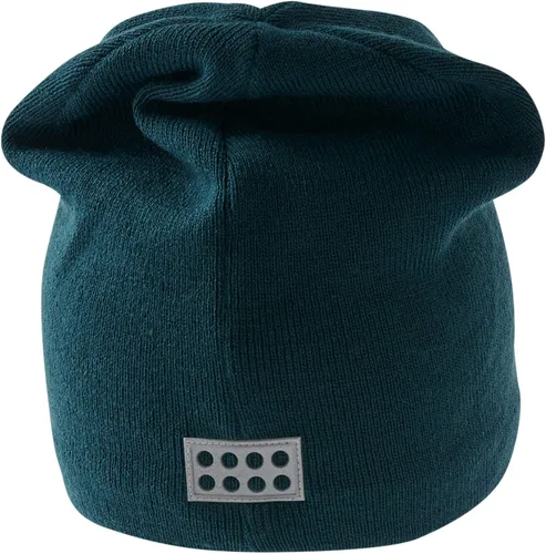 Vista 2 de LEGO Gorro unisex para hombre (niños pequeñosniños grandes), color caqui oscuro, 8-11 años (niño grande) talla única