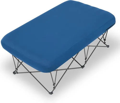 Vista 9 de KAMPKEEPER - Cama de Campamento, Camas de Campamento para Adultos, Cama Plegable de Campamento con Colchón de Aire Inflable y Bolsa de Transporte