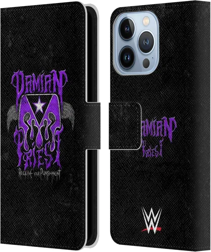 Vista 26 de Head Case Designs Funda de piel con licencia oficial de la WWE Portrait Damian Priest compatible con Apple iPhone 11