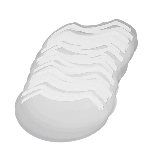 Vista 3 de 30 Clear Plastic Disposable Face Shields for Makeup, Face Shields for Hairdressing, Face Protection and Easy Application