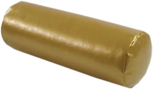 Vista 16 de Almohada cervical de piel sintética impermeable con cojín cervical redondo cilíndrico para el cuello, almohada de espalda de cintura, cojín de apoyo