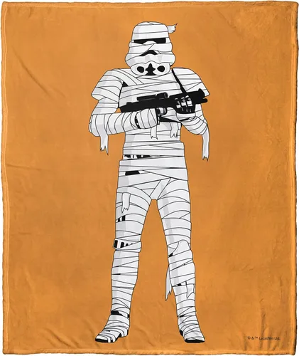 Vista 59 de Northwest Star Wars Manta Decorativa Silk Touch, 40" x 50", Villanos del Lado Oscuro