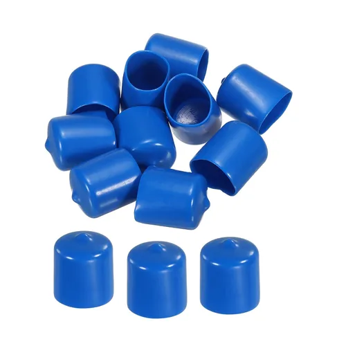 Vista 12 de MECCANIXITY 200 tapas de goma para extremos de goma, 0.079 in, protector de rosca de tornillo de vinilo, tapas de vacío redondas de PVC para tubería