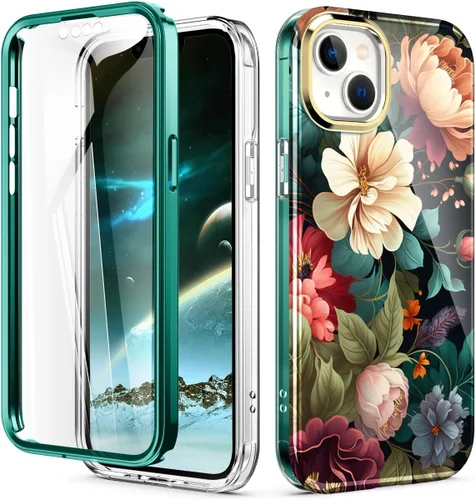 Vista 45 de Bonita funda de mármol para iPhone 11 Pro Max de 6.5 pulgadas, fabricada con protector de pantalla, ligera y elegante, cuerpo completo, a prueba