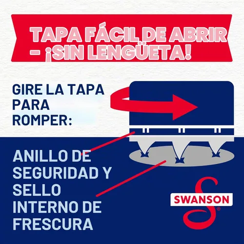 Vista 9 de Swanson Broth Rtsb - Pollo de gallina natural 100 libre de grasa sin MSG – 12