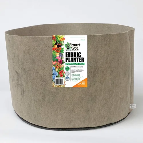 Vista 3 de Smart pots Soft-Sided contenedor, en cuclillas Tamaño, Negro