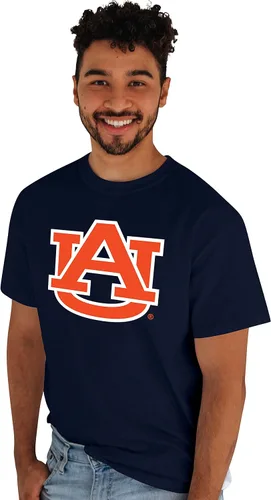 Vista 14 de Blue 84 Camiseta NCAA para hombre, icono de color del
