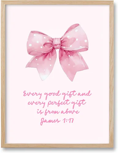 Vista 21 de HesenDot Blue Coquette Bible Verbs You Turned My Mourning into Dancing - Juego de 1