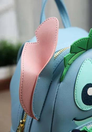 Vista 7 de Loungefly Disney Stitch Luau Cosplay - Bolso de hombro con doble correa para mujer, Multi, Cosplay