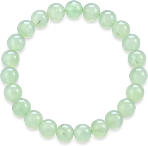 Vista 38 de Colección Cherry Tree - Pulseras de cuentas de gemas para mujeres y hombres, tamaños pequeños, medianos y grandes, cuentas redondas de 8 mm Cuarzo