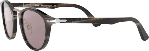 Vista 3 de Persol PO3108S - Gafas de sol redondas Rayas AzulNaranja
