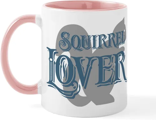 Vista 33 de CafePress Taza navideña de ardilla de 11 oz (11.0 fl oz) taza de café de cerámica