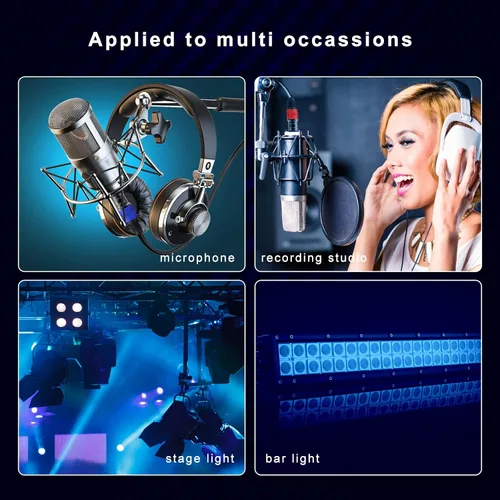 Vista 6 de Cables XLR, cable de micrófono XLR de 25 pies, paquete de 4 unidades, cable de altavoz XLR de 3 pines chapado en oro macho a hembra, cable