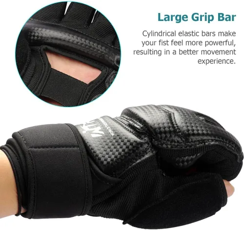 Vista 4 de Punch Bag Training Gloves, LangRay MMA Grappling Gloves for Sparring Martial Arts Boxing Training for Adults and Kids