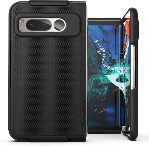 Vista 3 de Encased Clip para cinturón para Google Pixel Fold Case con funda - Negro (versión 2023)
