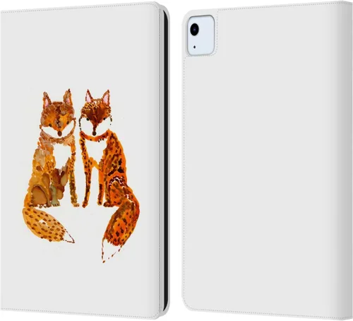 Vista 24 de Head Case Designs Wyanne - Funda de piel con licencia oficial de Wyanne Blue Watercolour Bear Animals 2, compatible con Apple iPad 10.2