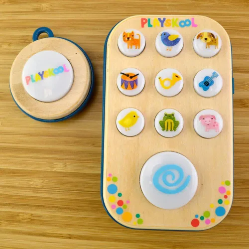 Vista 6 de Playskool Little Wonders Gimme-A-Ring - Teléfono de juguete - Deja mensajes telefónicos para bebé - A partir de 6 meses
