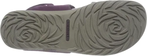 Vista 2 de Merrell Terran 3 Cush Convert Post - Sandalias para mujer, parte superior de piel nobuck y cierre de velcro ajustable