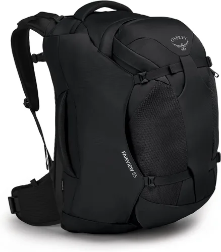 Vista 20 de Osprey Fairview 40L Mochila de viaje para mujer, color negro