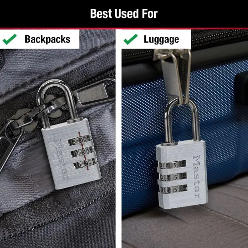 Vista 9 de Candado para equipaje Master Lock, 630D
