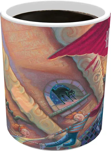 Vista 5 de Morphing Mugs Harry Potter y la cámara secreta activados por calor Taza de cerámica que cambia el calor Diseño oculto revelador Uso en casa
