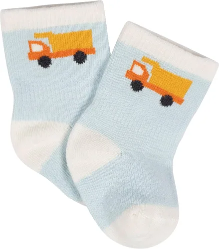 Vista 3 de Gerber Calcetines unisex a prueba de movimiento para bebé, 8 pares
