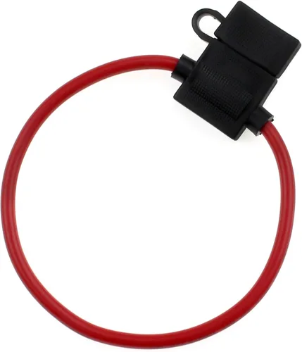Vista 2 de ZOOKOTO Inline Fuse Holder 10A, 10 AWG Gauge Wire Car Auto Blade Fusible Box 10A Impermeable