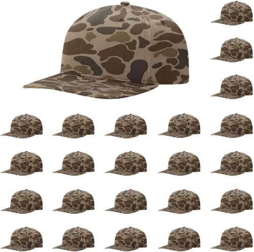 Vista 50 de Richardson 312 Gorra de béisbol ajustable con correa trasera de sarga Paquetes a granel disponibles - Talla única