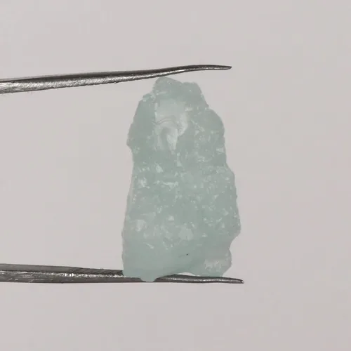 Vista 3 de GEMHUB 18 CT Natural Aqua Sky Aguamarina Piedra preciosa áspera Tierra Minada Aqua Sky Aguamarina Espécimen de Cristal Curativo