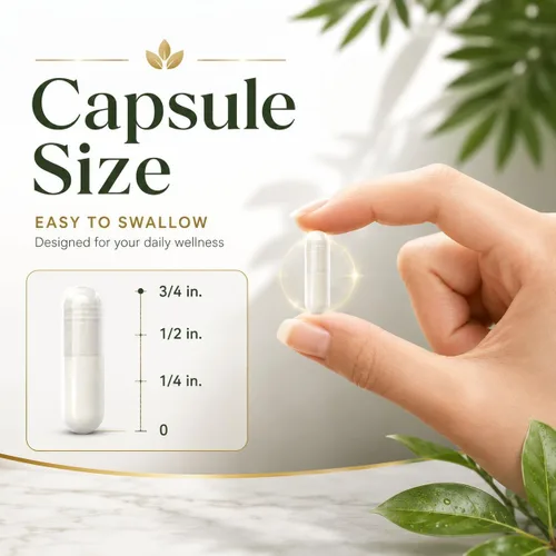 Vista 7 de Boswellia Serrata 1200 mg con 4 mg de pimienta negra BioPerine por porción, 180 cápsulas vegetarianas, sin OMG y sin gluten