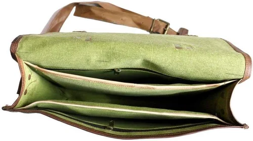Vista 4 de TUZECH Bolso de cuero genuino hecho a mano vintage rústico cruzado cuerpo mensajero mensajero bolsa de regalo hombres mujeres su portátil, Marrón
