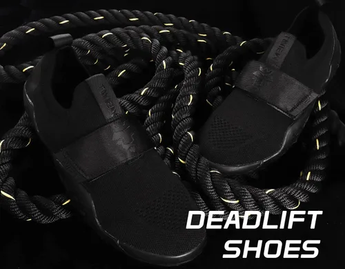 Vista 7 de TAVIEW Deadlift Shoes-Weightlifting Shoes - Non-Slip Squat Shoes for Powerlifting, Deadlifting, Weight Training - Fitness Gym Shoes for Crossfit