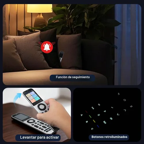 Vista 8 de SofaBaton Control remoto universal X2 con pantalla táctil, concentrador y aplicación, control remoto universal todo en uno con base de carga