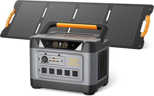 Vista 11 de UDPOWER Estación de energía portátil S1200 de 1200 W (sobretensión 1800 W), entrada solar máxima de 400 W, UPS, UL2743, para emergencia de RV