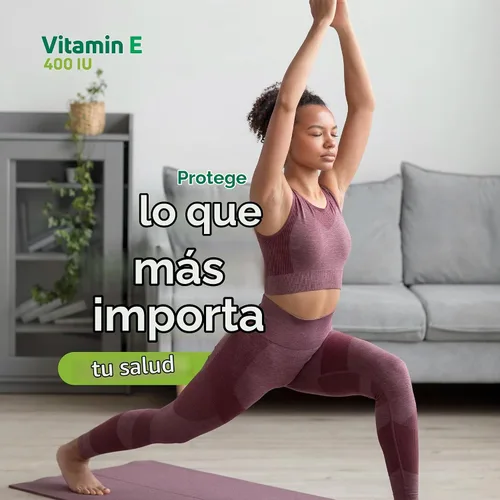 Vista 5 de Vitamina E 400 UI Softgels Antioxidante Skin Support 100 Count