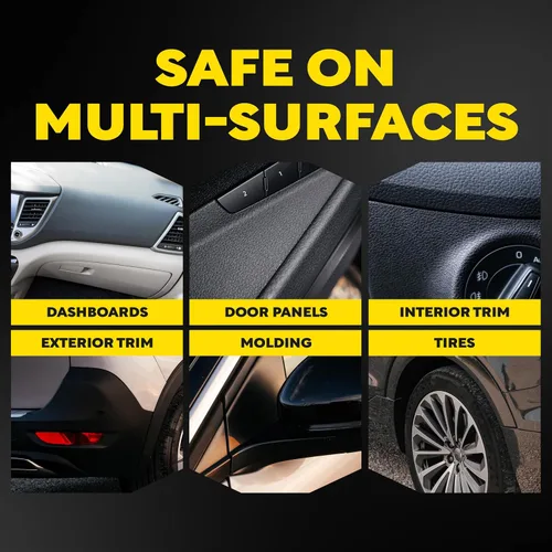 Vista 3 de Kit de limpieza para el interior del automóvil Meguiar's, Protector de interior Exterior & Interior Protectant with UV Clear Coat Technology