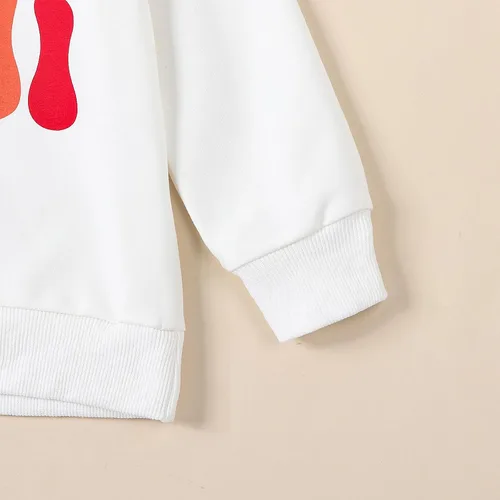 Vista 6 de SHUING Mommy and Me Christmas Family - Sudadera de manga larga con estampado "Merry Mama