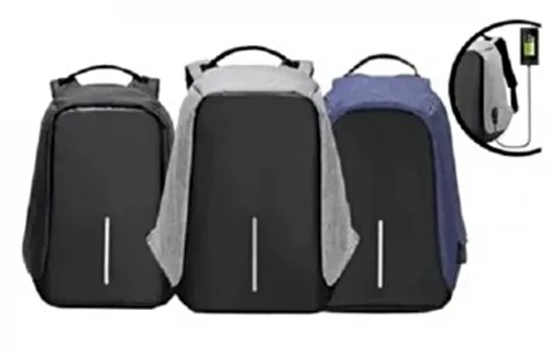 Vista 2 de MOCHILA ANTIRROBO PARA LAPTOP, TABLET, IMPERMEABLE