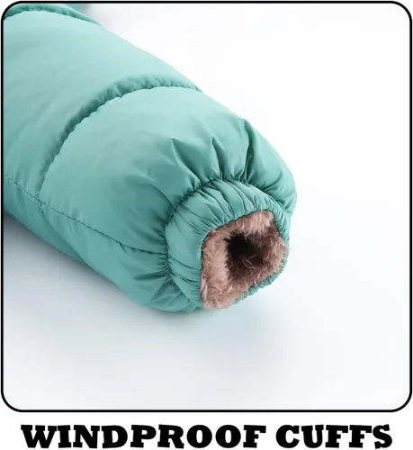 Vista 5 de Abrigo de invierno para bebés y niñas, chaqueta de vellón para niños pequeños