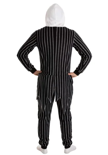 Vista 4 de Disfraz Enterizo de Jack Skellington de Pesadilla antes de Navidad Multicolor