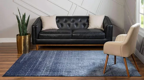 Vista 3 de Unique Loom Del Mar Collection - Alfombra de transición contemporánea, Polipropileno