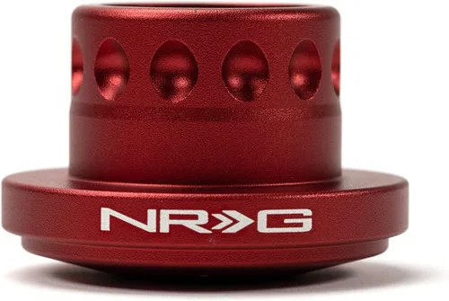 Vista 8 de NRG Innovations Buje corto para volante estilo carreras, aluminio anodizado 6061-T6, adaptador de liberación rápida con patrón de pernos de 0.236 x
