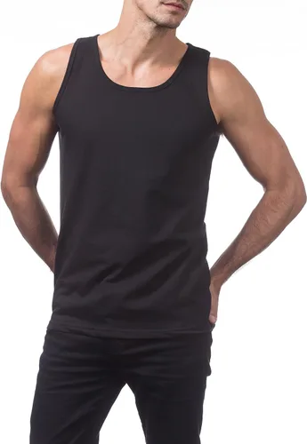 Vista 3 de Pro Club Ropa exterior de algodón pesado para hombre Negro