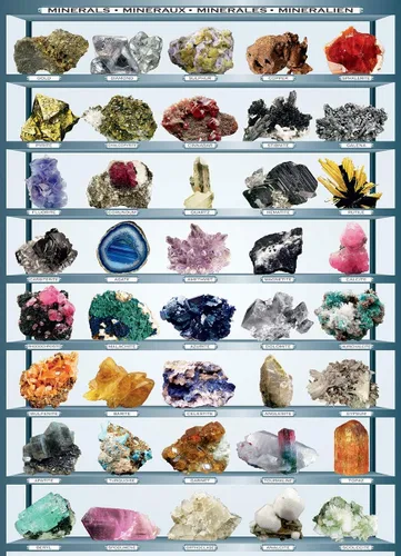 Vista 2 de EuroGraphics Minerals of The World - Rompecabezas de 1000 piezas (6000-2008)